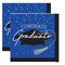 Creative Converting School Spirit Blue Graduation Paper Beverage Napkins 108 Count